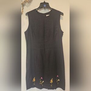 Coldwater Creek Black and Cream Fabric